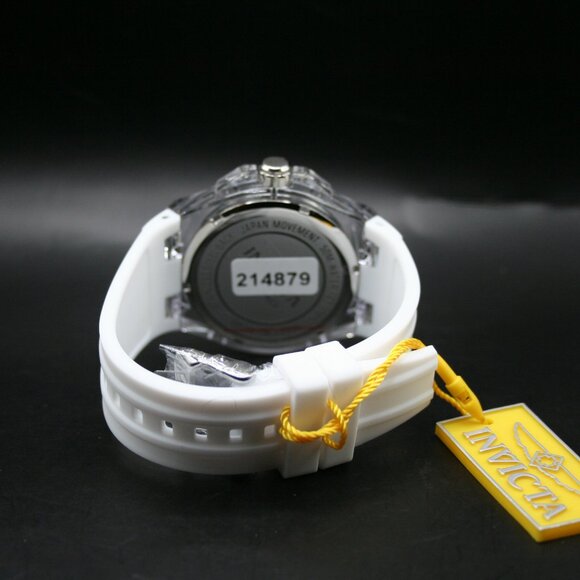 Invicta Racing Saphirex Men's Watch - 46mm, White (48800) - Picture 4 of 6